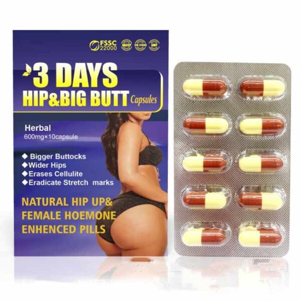 3 days Fast Plump Hips And Big Butt Capsules - Image 2