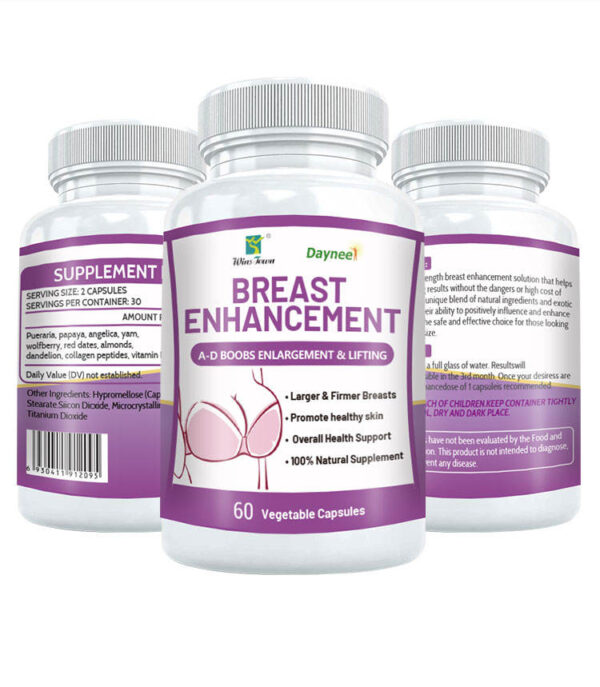 "Enhance Your Natural Beauty with Breast Enhancement Capsules - Boost Confidence Naturally"