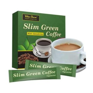 Slim green Coffee Winstown slimming natural herbs diet weight loss instant Ganoderma coffee