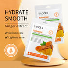 SADOER New Arrival Hydrating Moisturizing Skin Care Lighten Soothing Organic Turmeric Facial Mask With Anti-Inflammatory