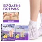 EELHOE Organic Moisturizing Lock Water Tender Soft Feet Care Goat Milk Lavender Exfoliating Whitening Foot Mask