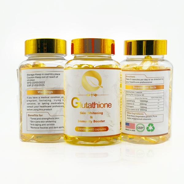 Glutathione 10000mg vitamin C collagen capsule skin whitening - Image 5