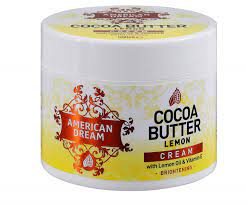 American Dream Cocoa Butter Lemon Cream With Lemon Oil & Vitamin E 500ml