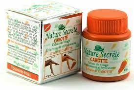 Nature Secrete Carotte Brightening And Moisturizing Face Cream with Carrot Oil 300g