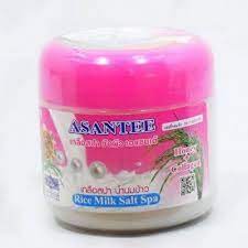 Asantee RICE MILK Salt Spa Scrub HONEY + COLLAGEN 700ML