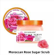 Dr Meinaier Shea Sugar Body Scrub Moroccan Rose