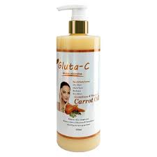 Gluta-C Intensive Whitening Carrot Oil Lotion With Vitamin E 500g