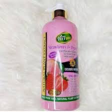 Veetgold Strawberry and Peach Extra Whitening Shower 1000ml