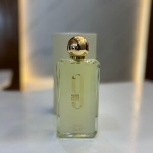 "Image of 9 AM Afnan Perfume: A sleek bottle of fragrance with a vibrant, invigorating scent perfect for the morning."