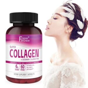 Collagen Peptide Tablets Super Collagen with Vitamin C For Beautiful Skin