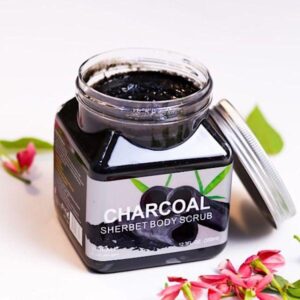 bamboo charcoal cleansing scrub 500ml skin scrub natural body scrub