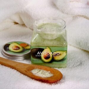 Wokali Sherbet AVOCADO Body Scrub of Deep Cleaning - 350ml