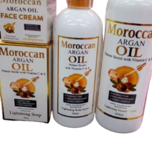 Moroccan Argan Oil Miracle Glow Brightening Set Even Skin Tone