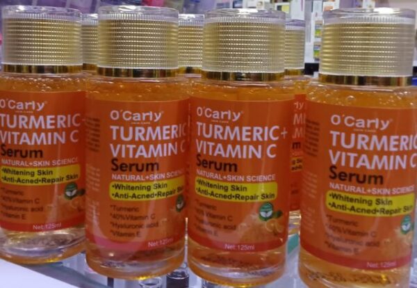 O Carly Turmeric Vitamin C Skin Care Anti Aging Serum